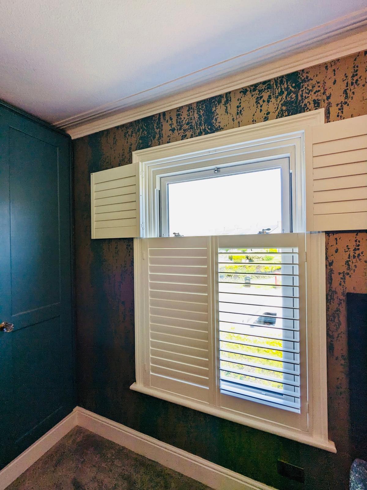 tier on tier window shutters