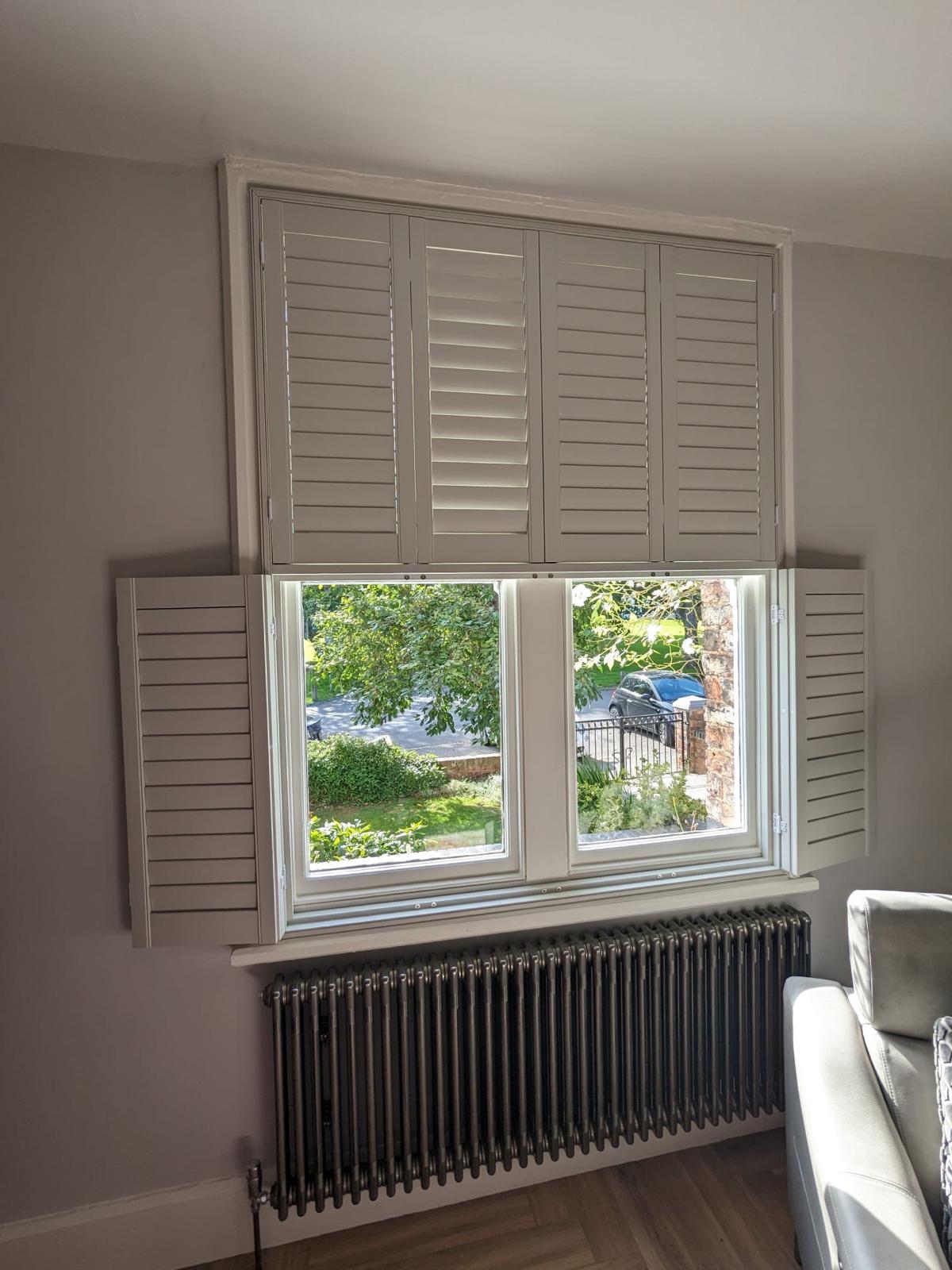 tier on tier window shutters