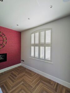 shaped shutter