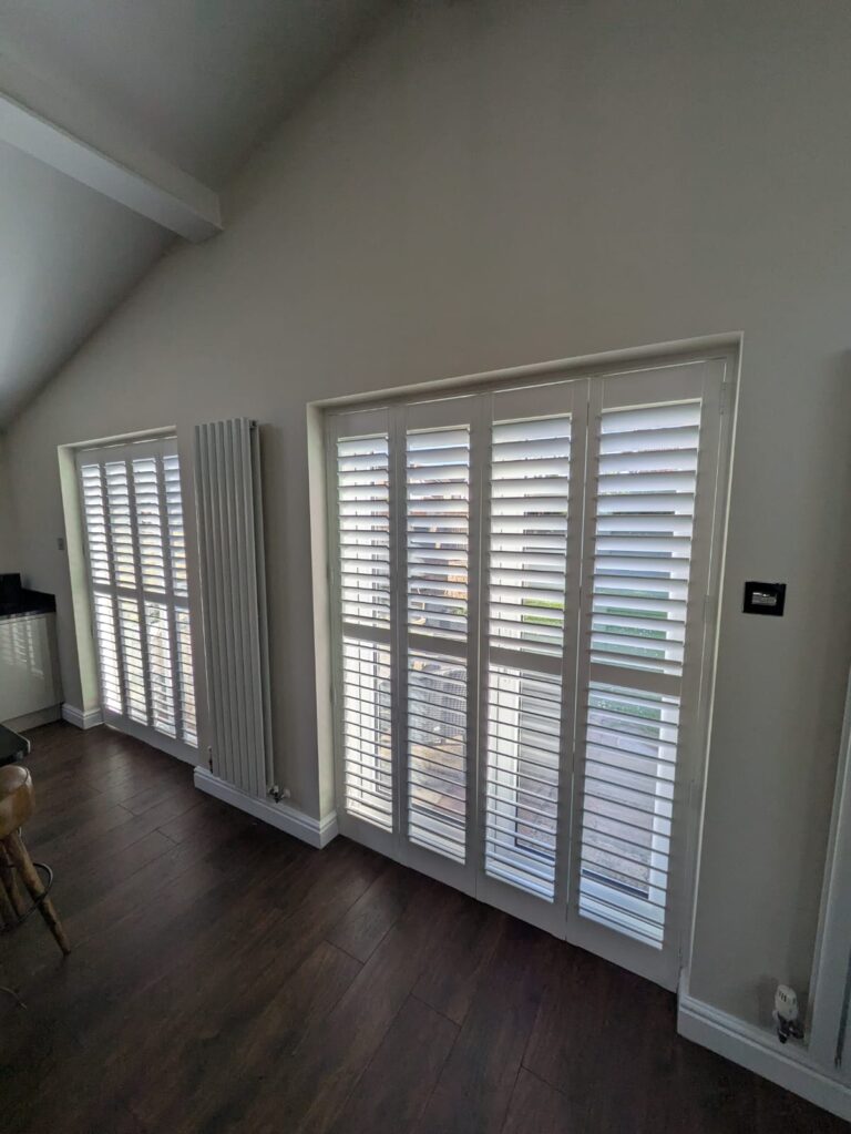 Our shutters are made from Basswood which is a hardwood. Giving them strength and rigidity. This gives you peace of mind knowing you’ve bought a top quality shutter.